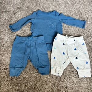Baby Gap Long Sleeve Onesies & Pants Set